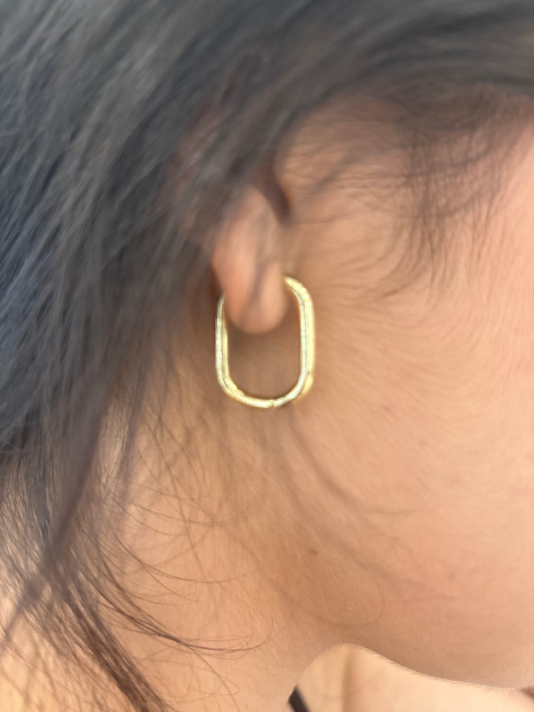 Customer photo review of Par Arracada Con Textura 18 mm