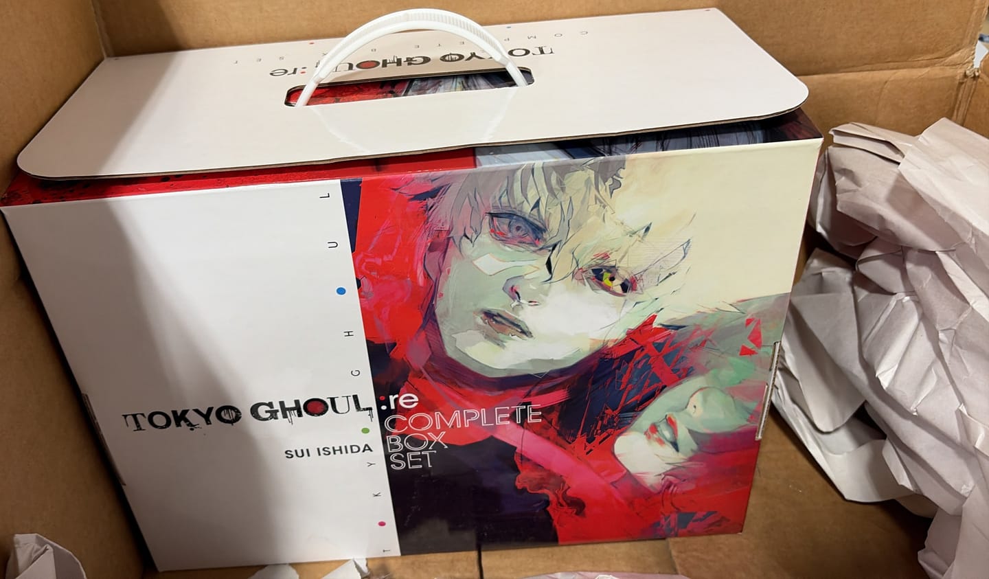 Customer photo review of Tokyo Ghoul: Re Complete Box Set