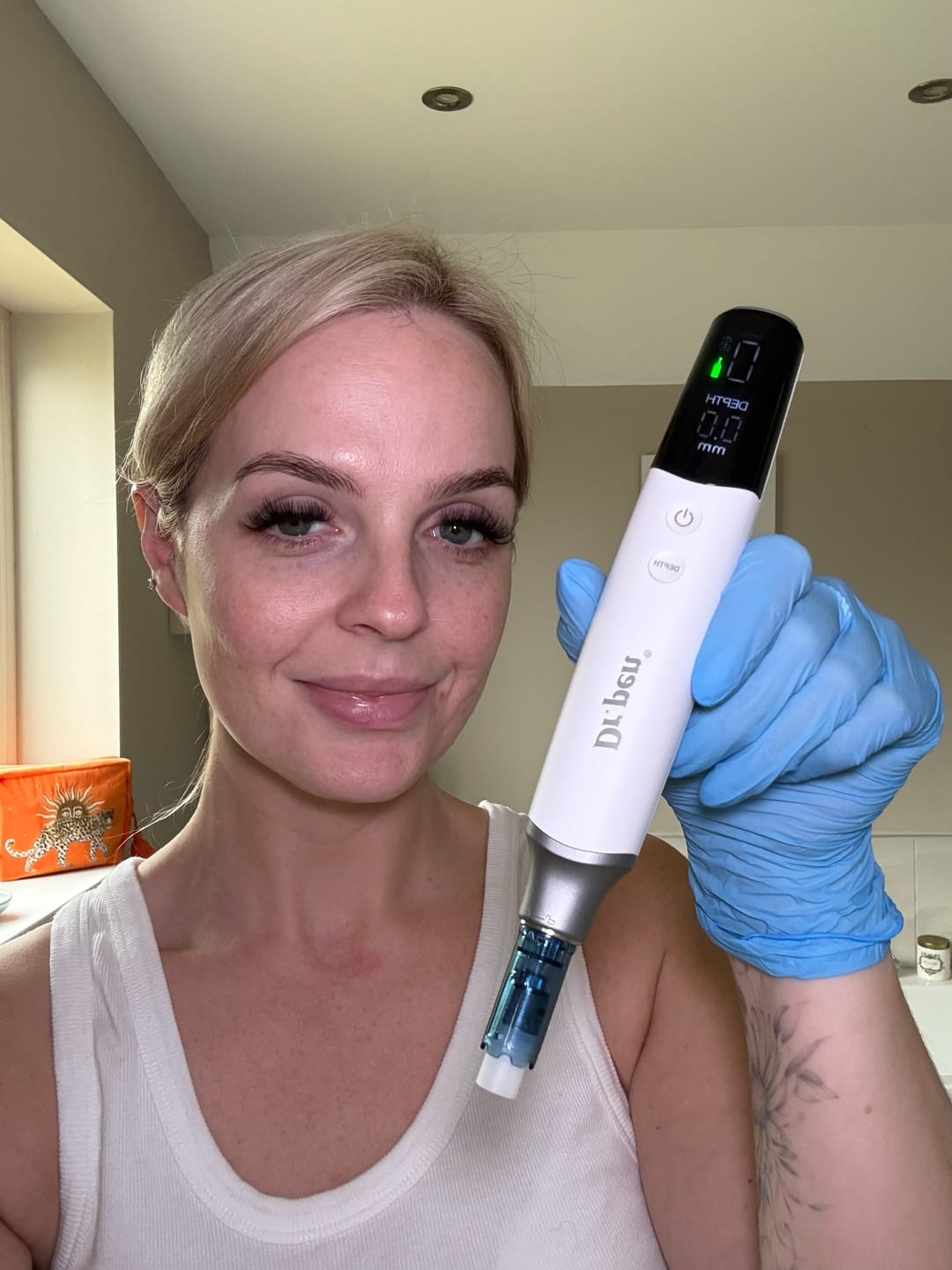 Customer photo review of *NEW* Dr. Pen M9 Microneedling Pen