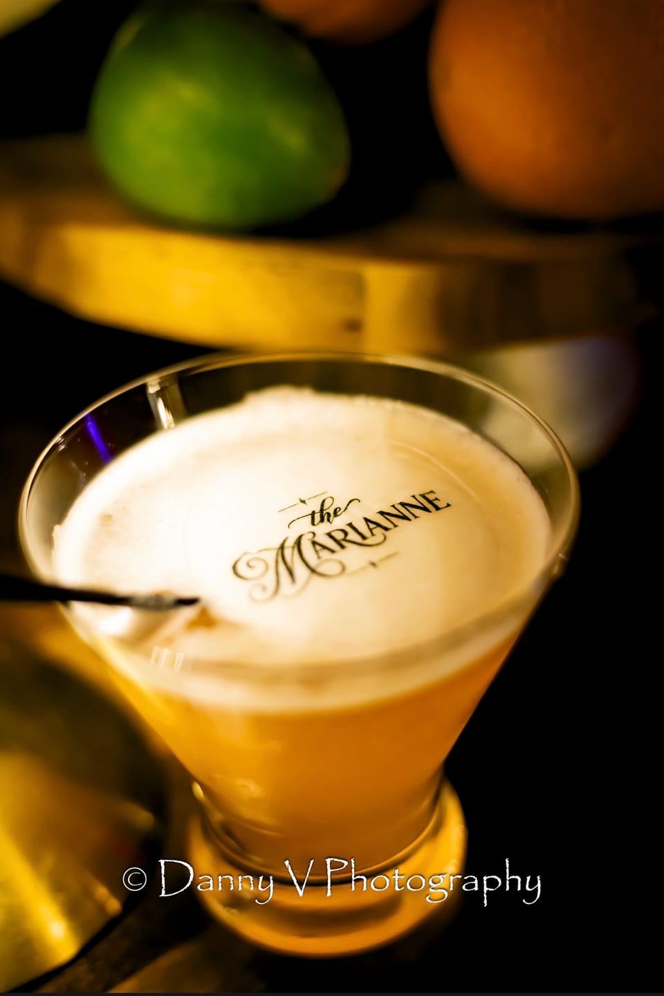 Customer photo review of Personalized Edible Monogram Drink Toppers - Custom Cocktail Garnishes