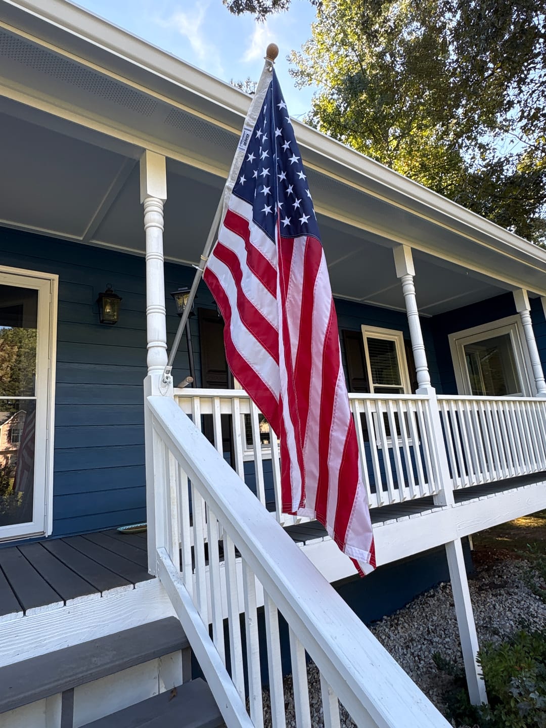 Customer photo review of 3' x 5' American Flag