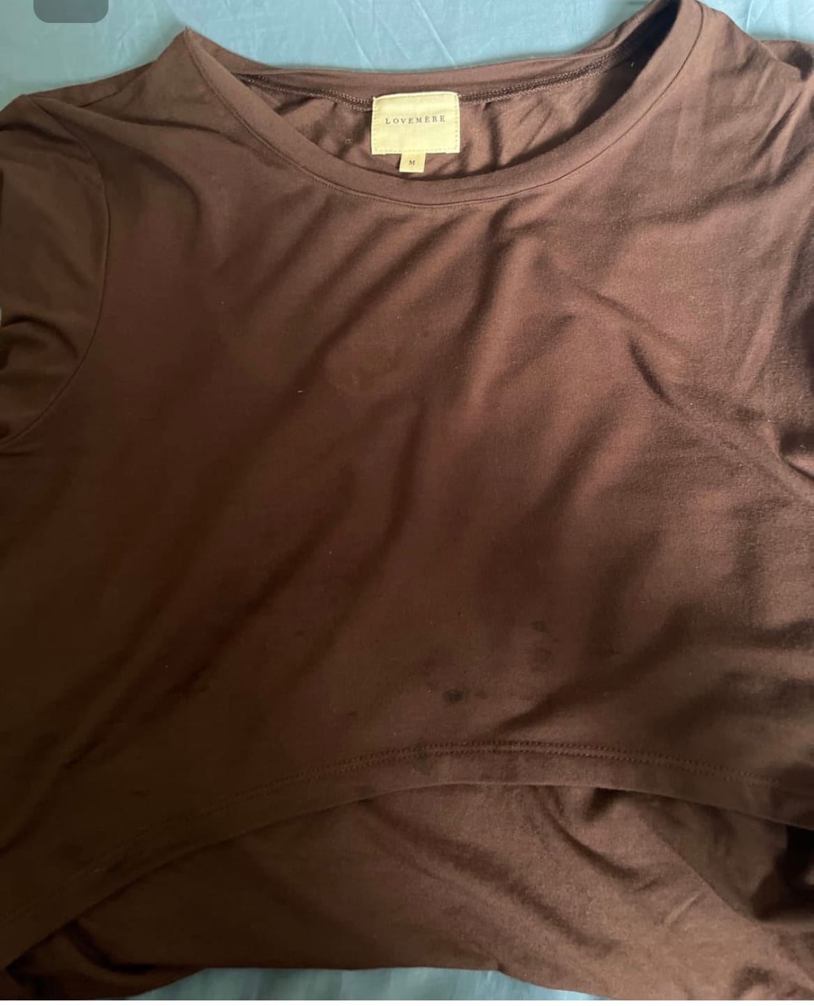 Customer photo review of Hensley Crew Tee