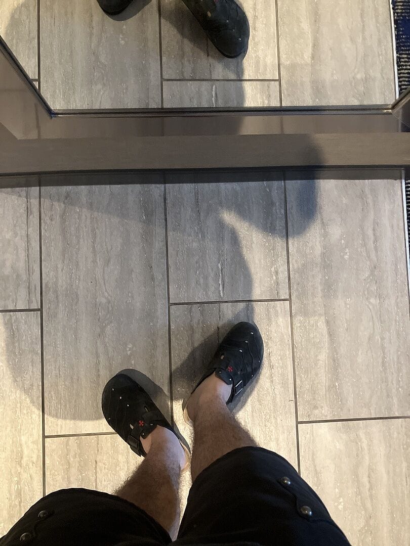 Customer photo review of Crusader Armor Clog