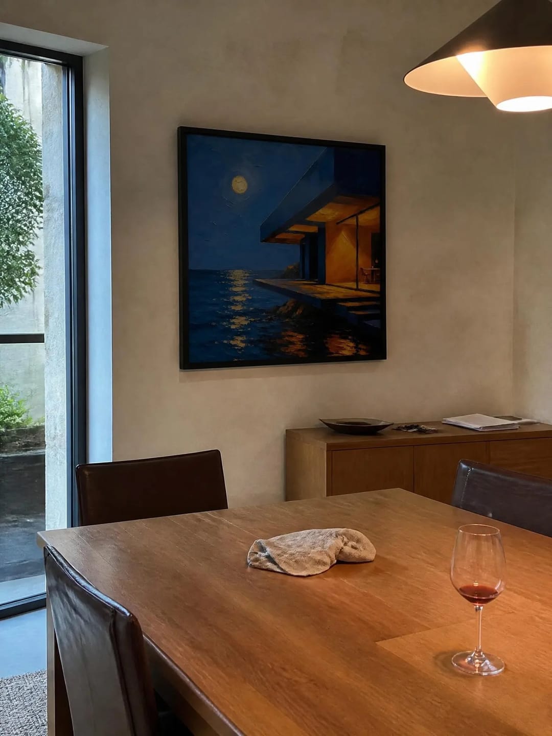 Customer photo review of Moonlit Coastal Hideaway