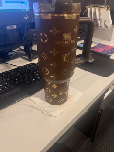 Customer photo review of Designer Holographic In-Car Insulated Cup 40 OZ