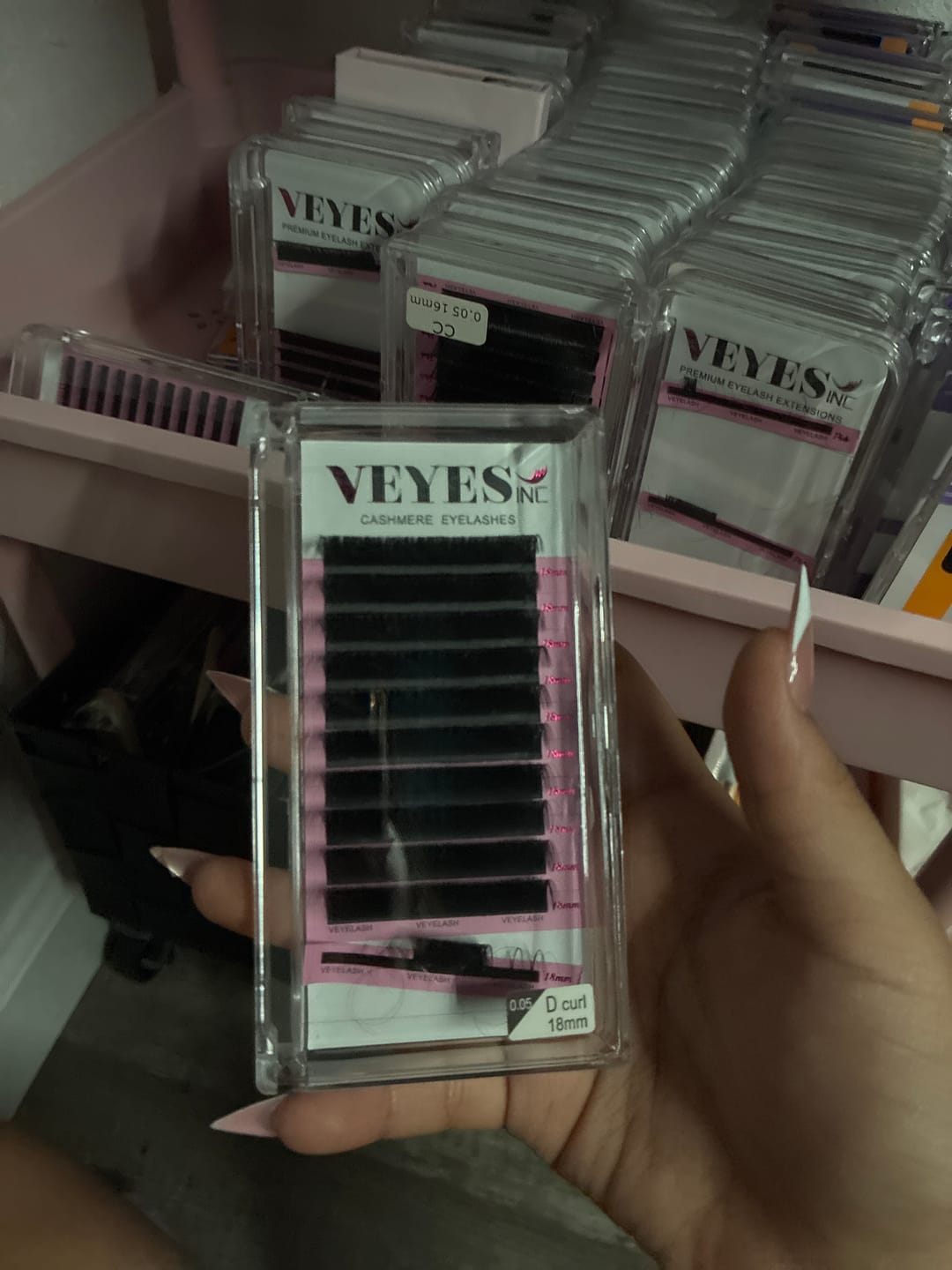 Customer photo review of VEYESINC Cashmere Lashes - 0.05MM