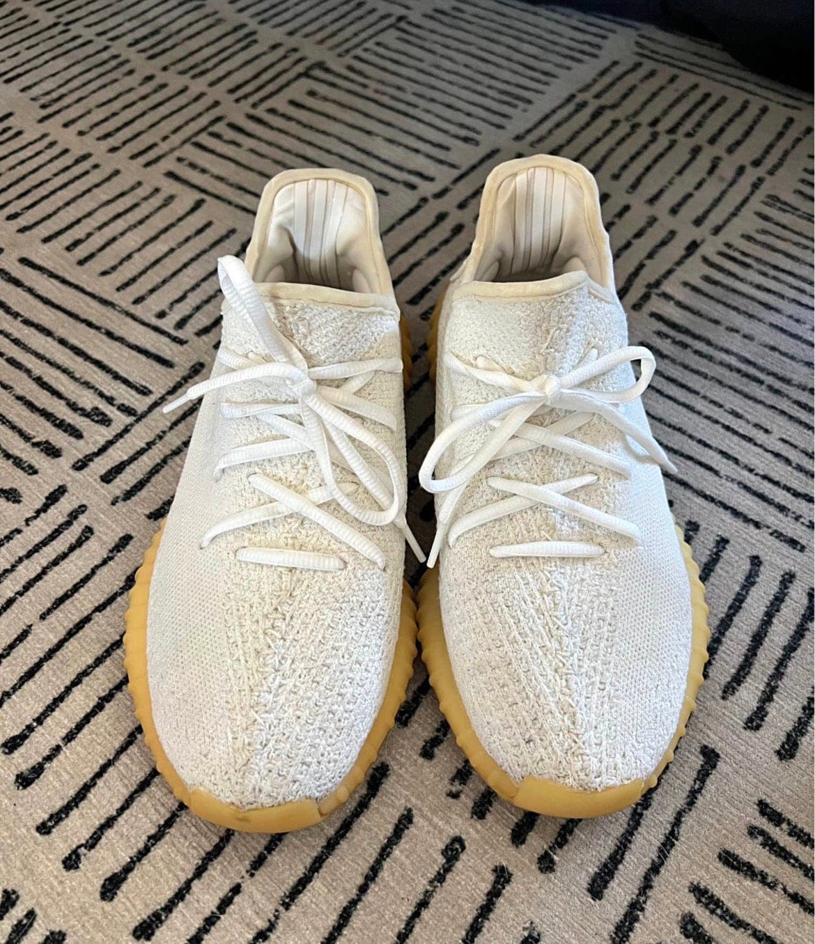 Customer photo review of YEEZY BOOST 350 BONE