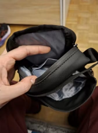 Customer photo review of Bolsa magnética para gimnasio KLAK