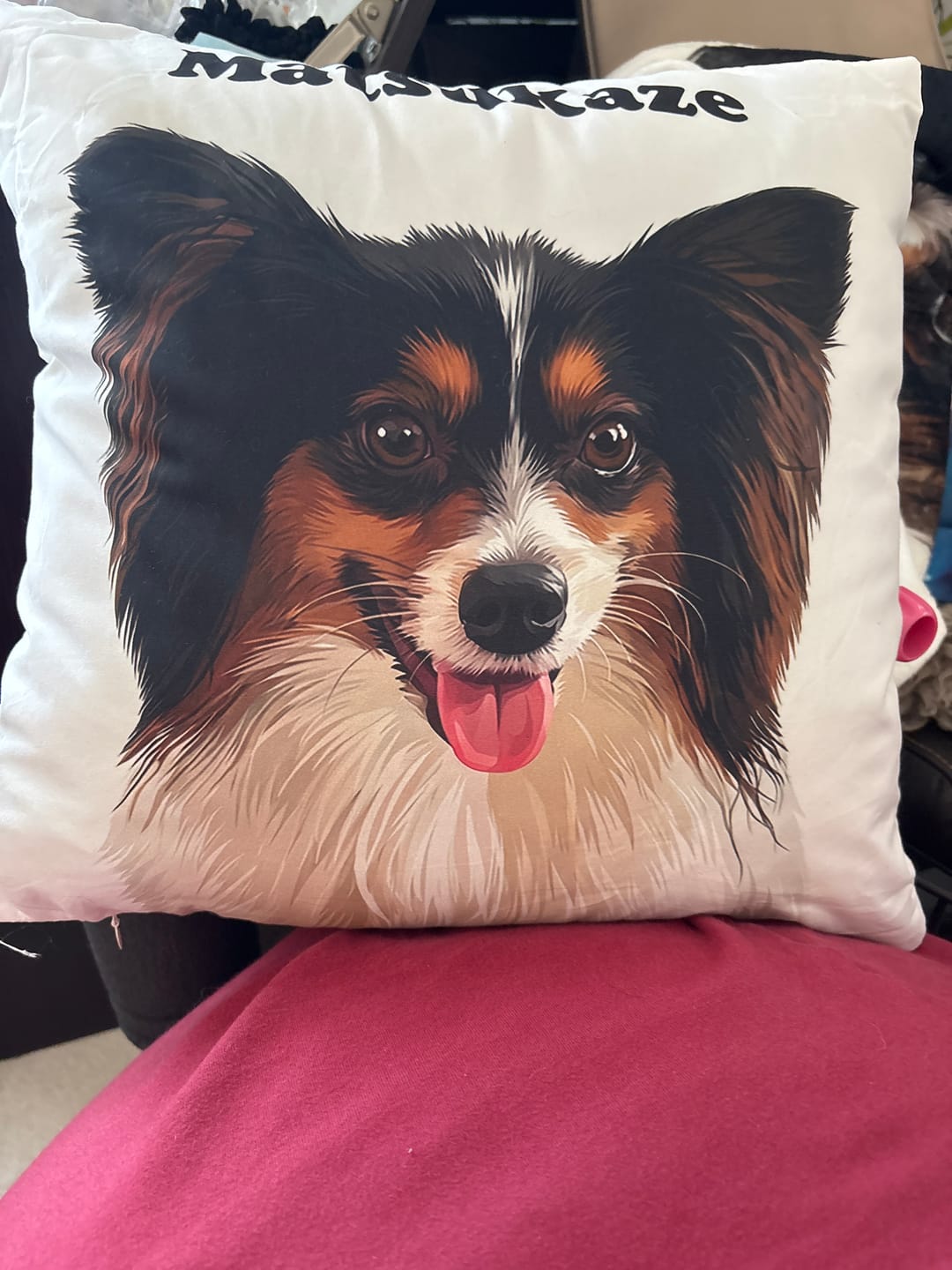 Customer photo review of Petcanva©オーダーメイド ペット似顔絵【3点セット】