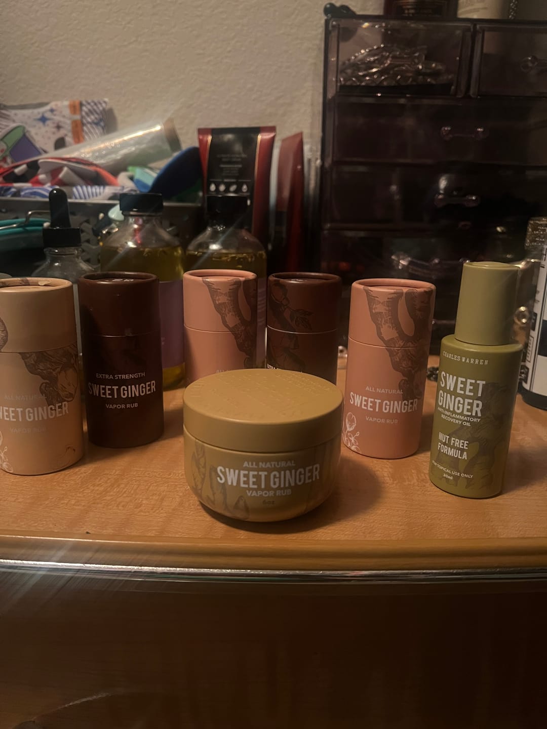 Customer photo review of [Nut-Free] Sweet Ginger Dry Oil for Sensitive Skin