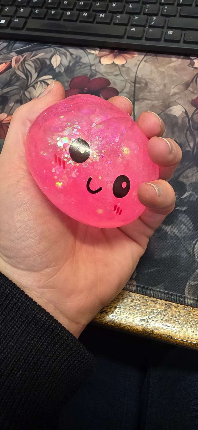 Customer photo review of Mystery Viral Dumpling Squishy 3 Pack