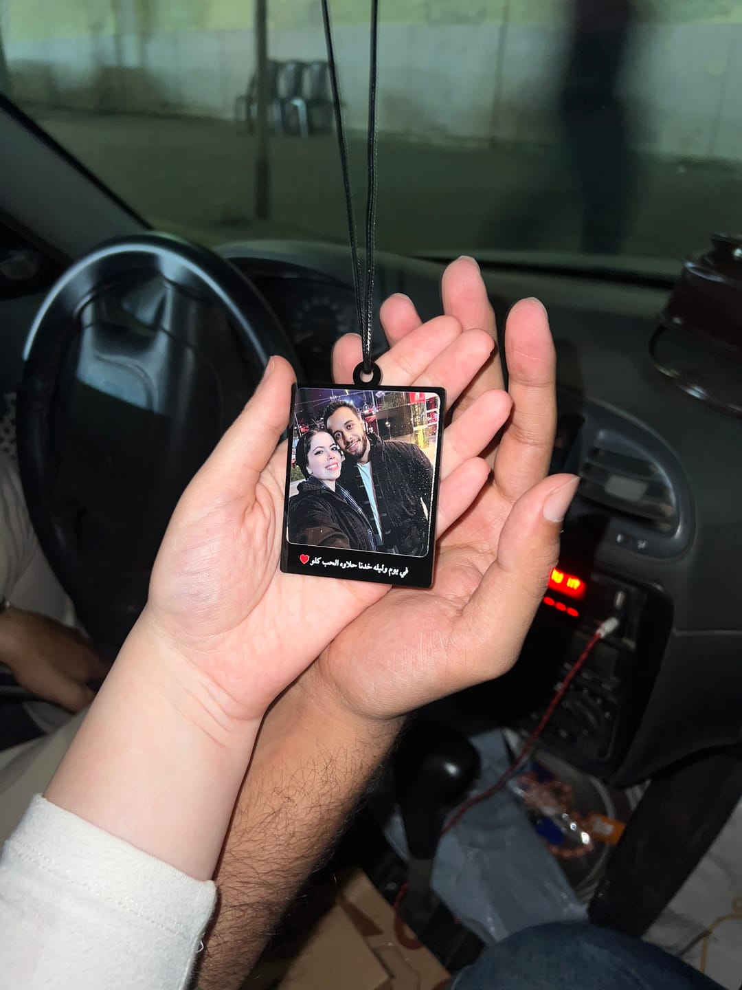 Customer photo review of Personalized Photo Frame for My Husband – Romantic Gift with 6 Pictures & Love Message