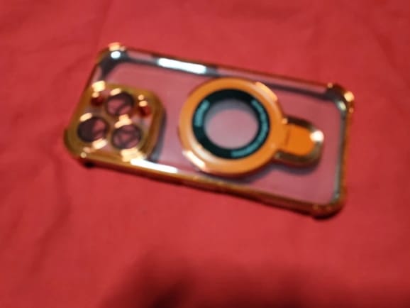 Customer photo review of Coque iPhone anti-chute à anneau invisible Airluma