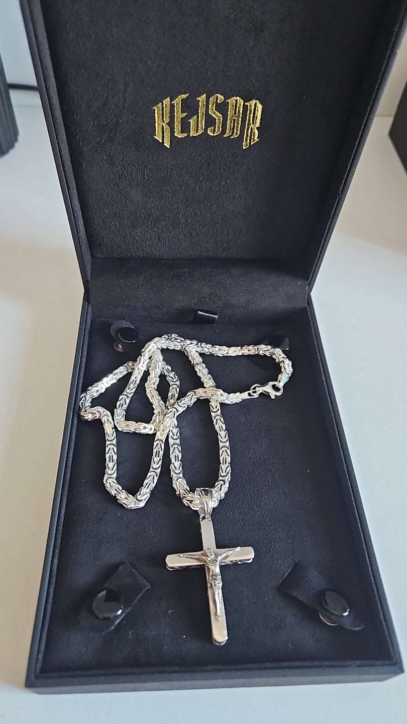 Customer photo review of Kejsarlänk Halsband 4.5mm - 925 Silver