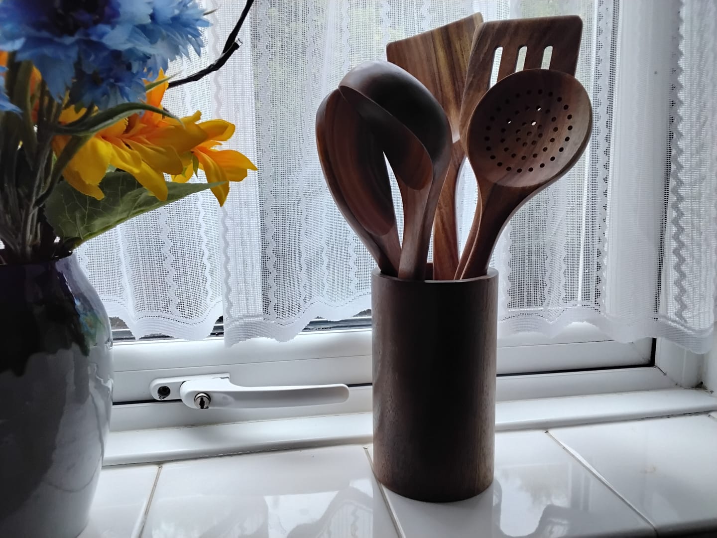 Customer photo review of Hälsa Trä Natural Wood Utensil Set