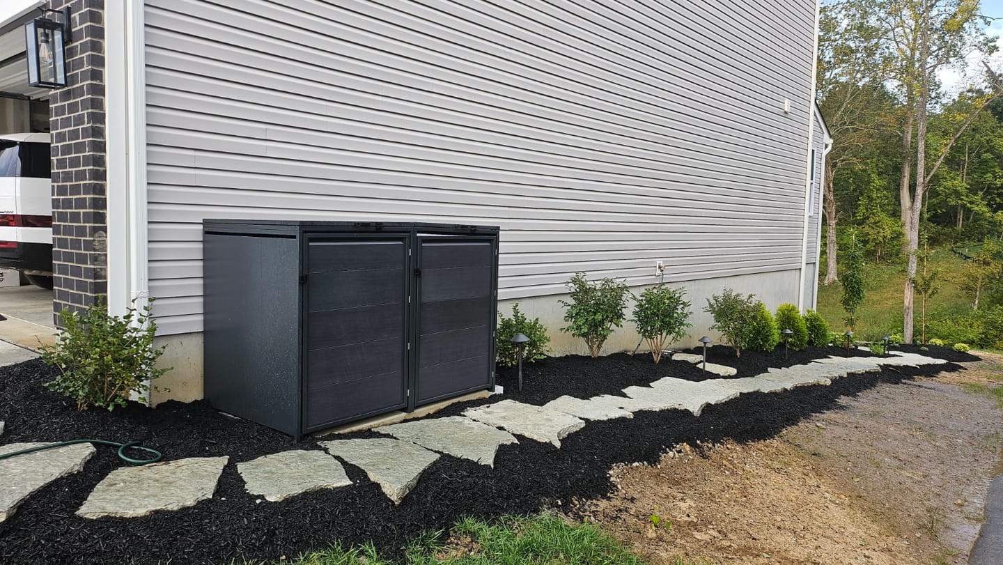 Customer photo review of MisterBin® Garbage Bin Enclosure