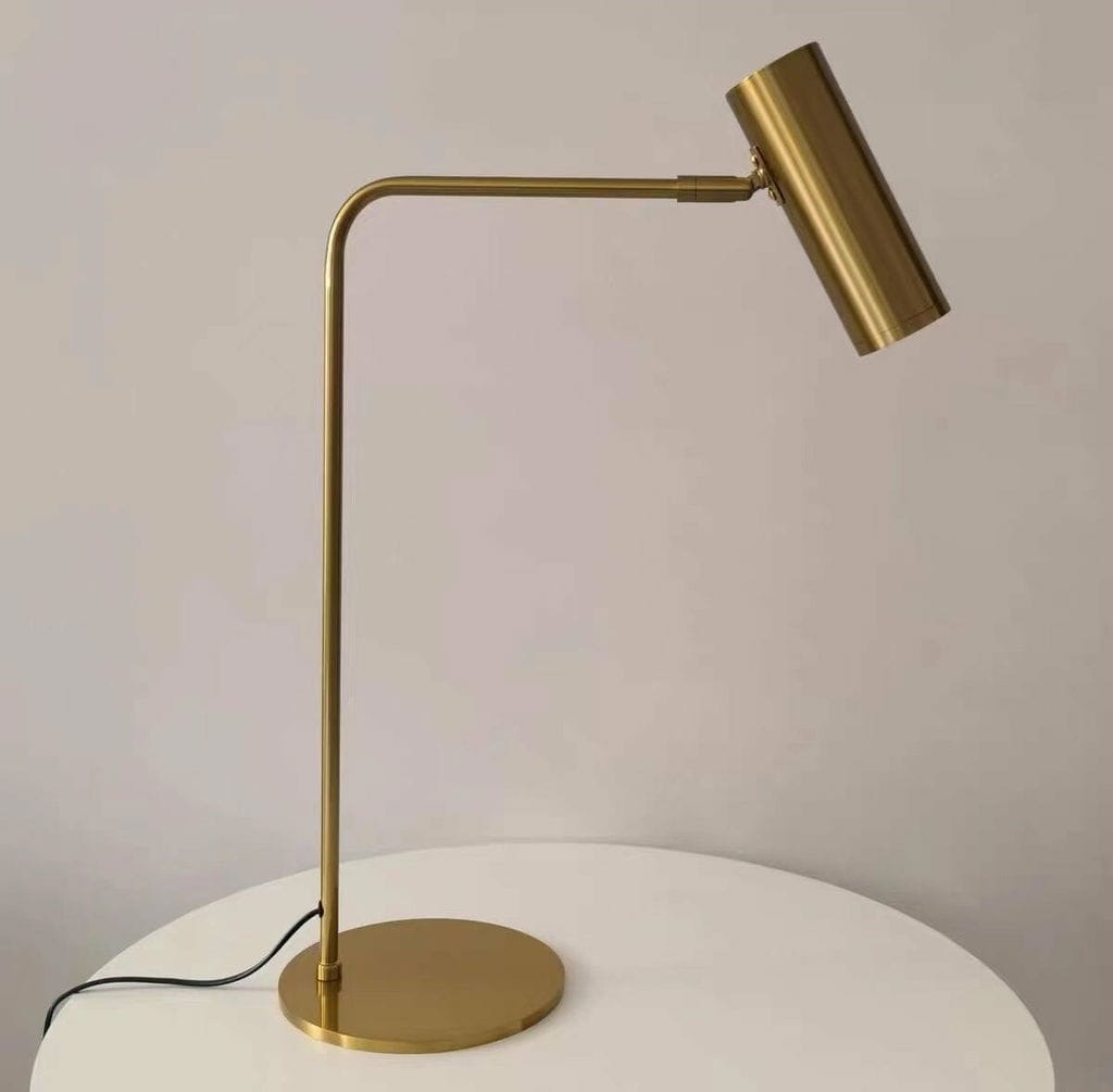 Customer photo review of Rotating Head Table Lamp, Aluminium Stem, Warm to Daylight