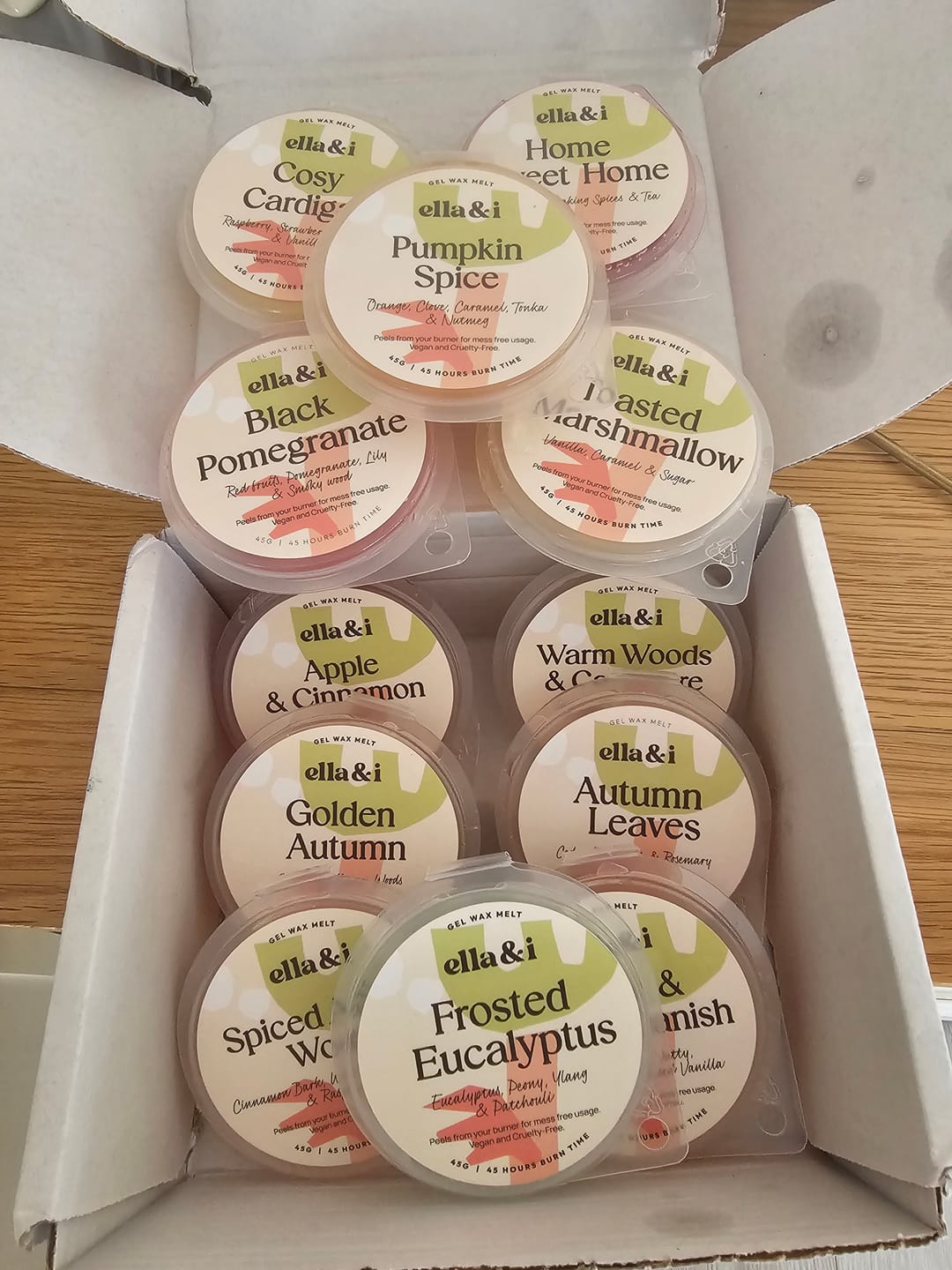 Customer photo review of Autumn  Collection Gel Melt Bundle