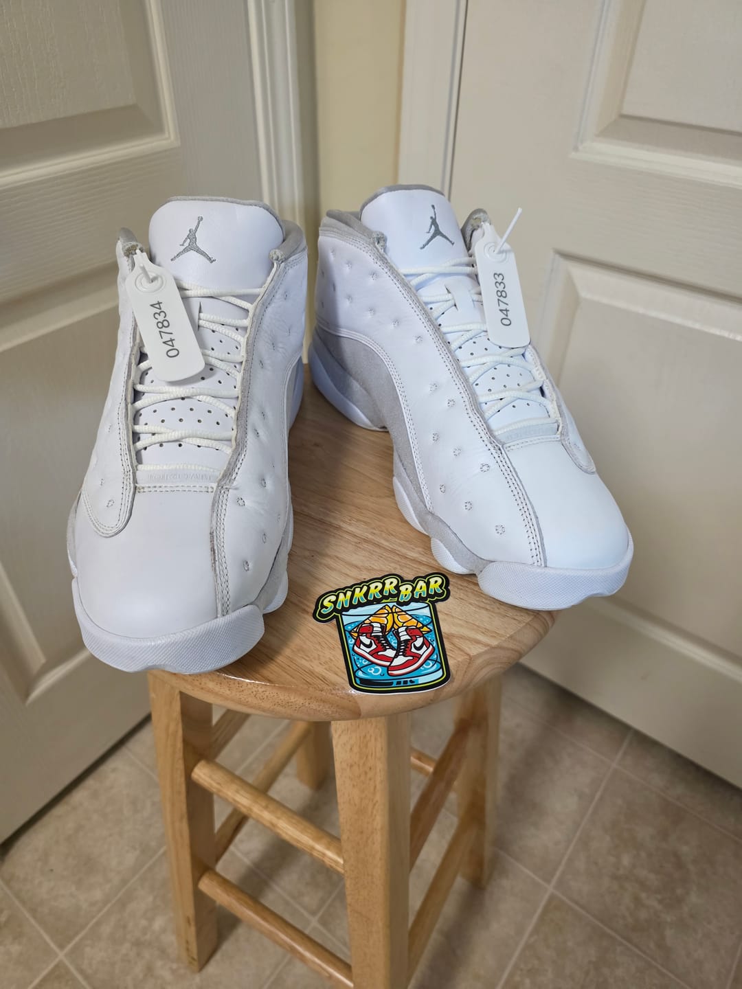 Customer photo review of Air Jordan 13 Retro Low 'Pure Money'