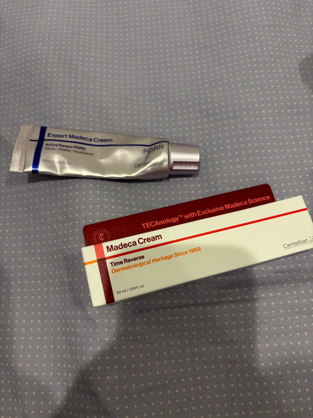 Customer photo review of Expert Madeca Cream Active Renew PDRN 50ml