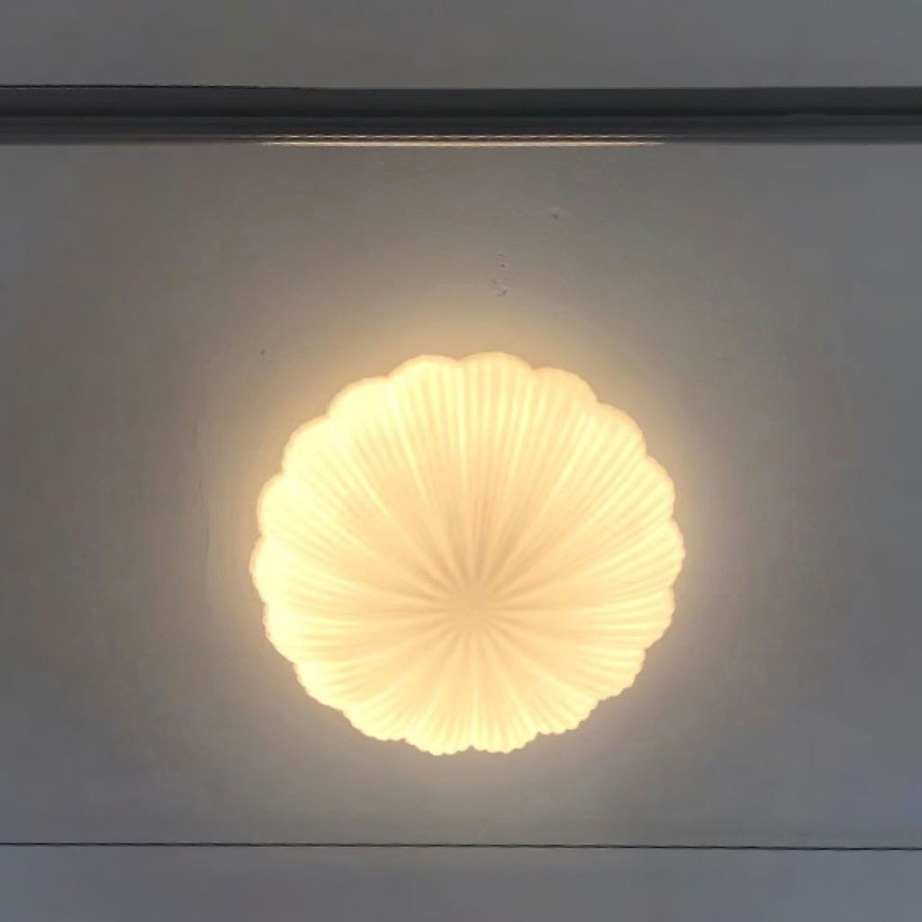 Customer photo review of Ribbed Flush Mount Ceiling Light, 25 or 35 cm, Dimmable