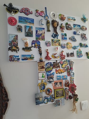 Customer photo review of Metal Magnet Panosu Beyaz