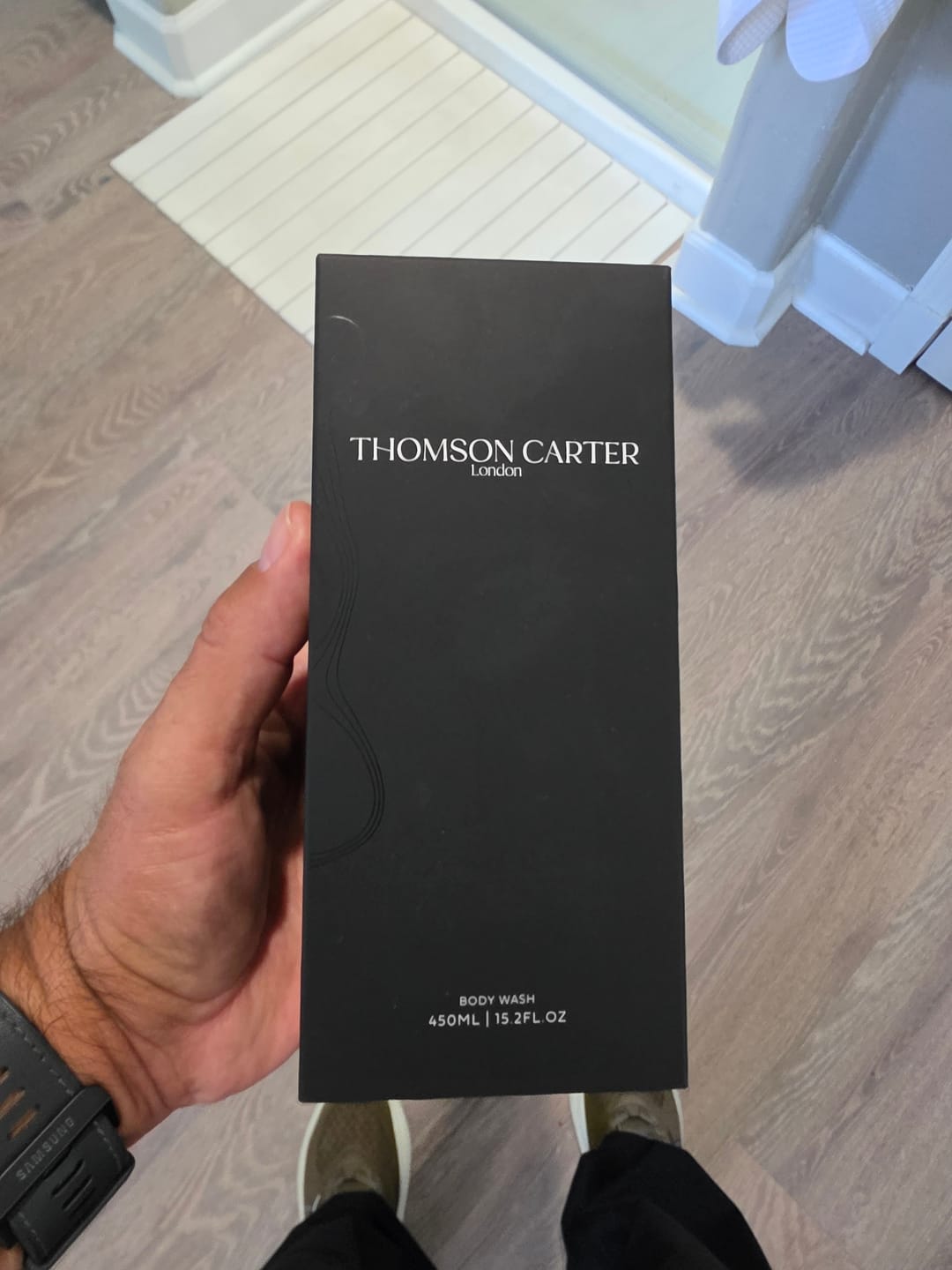Customer photo review of Mr Carter | Body Wash