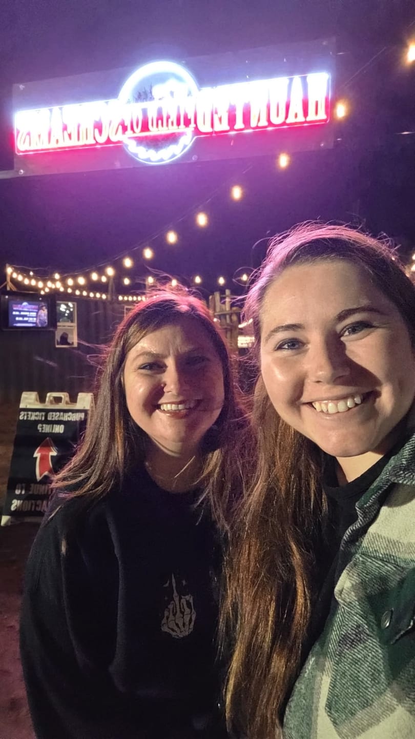 Customer photo review of hope they have books in hell sweatshirt