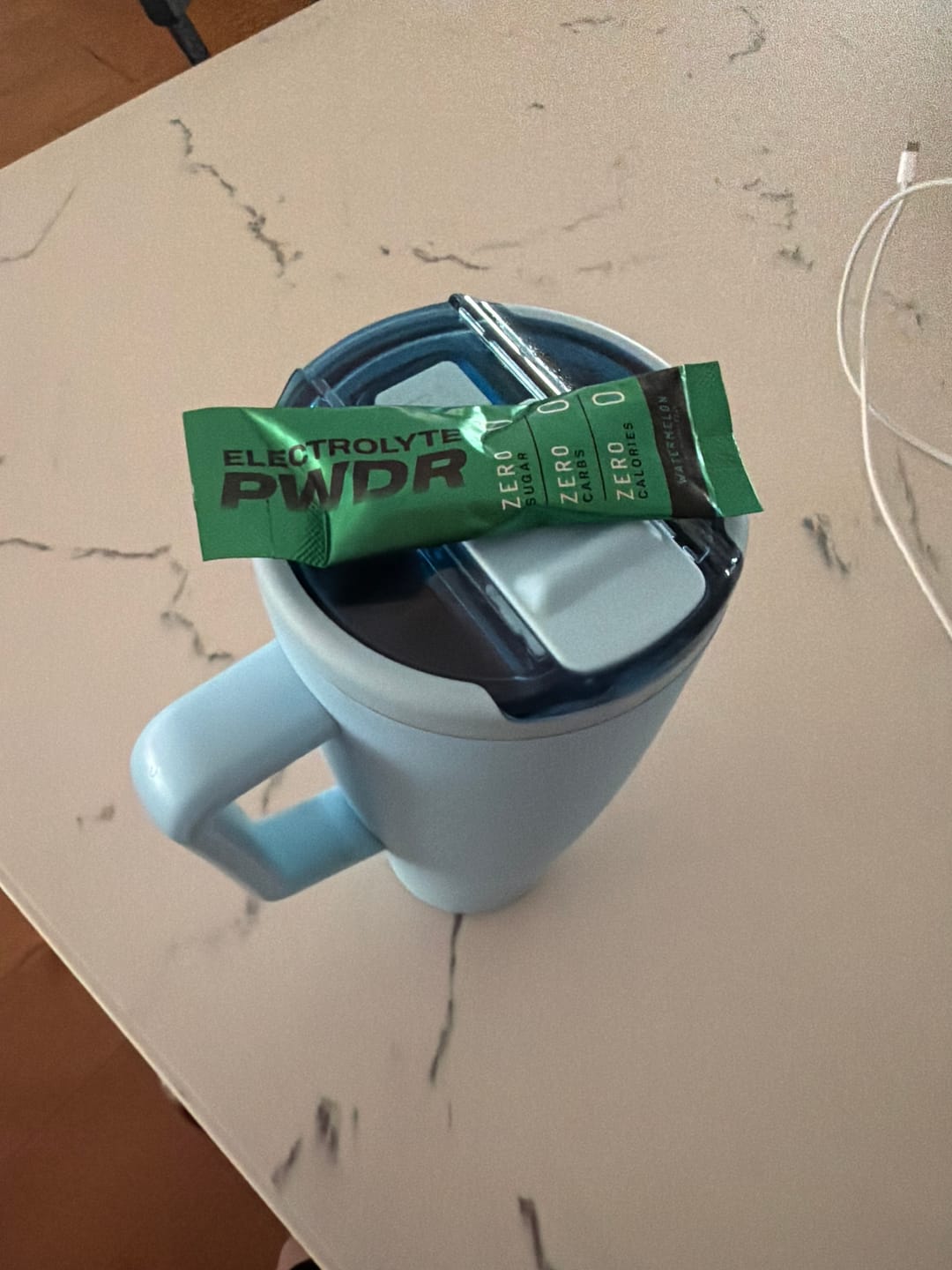 Customer photo review of ELECTROLYTE PWDR