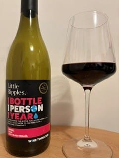 Customer photo review of Zero Sugar Shiraz – Australian Red Wine | Single Bottle
