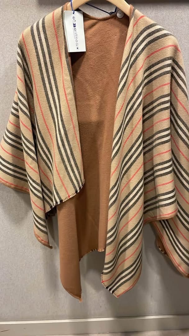 Customer photo review of Luxury Reversible EKD Check Cape