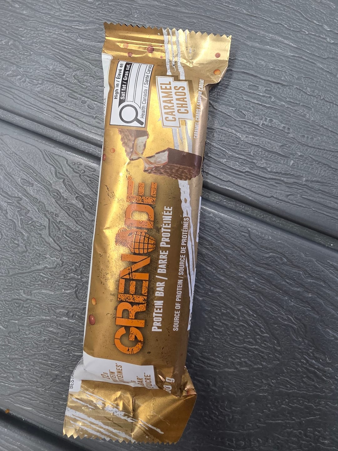 Customer photo review of Grenade - Barre protéinée - 60g