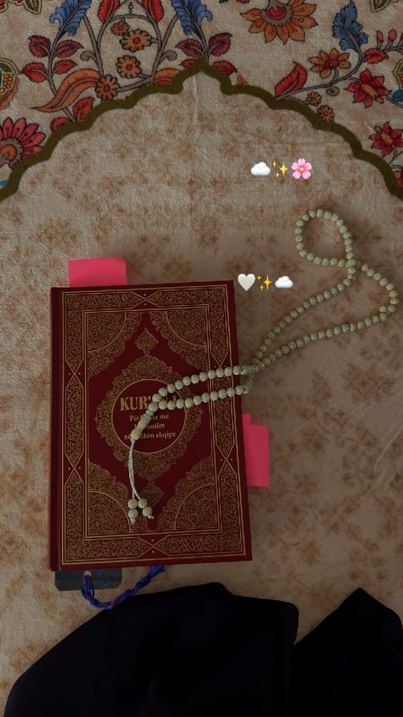 Customer photo review of Barakah Padded Prayer Mat