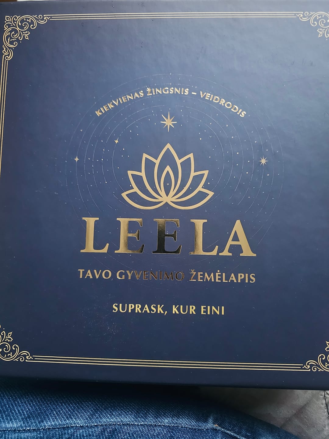 Customer photo review of Leela (Lila) žaidimas: Tavo gyvenimo žemėlapis