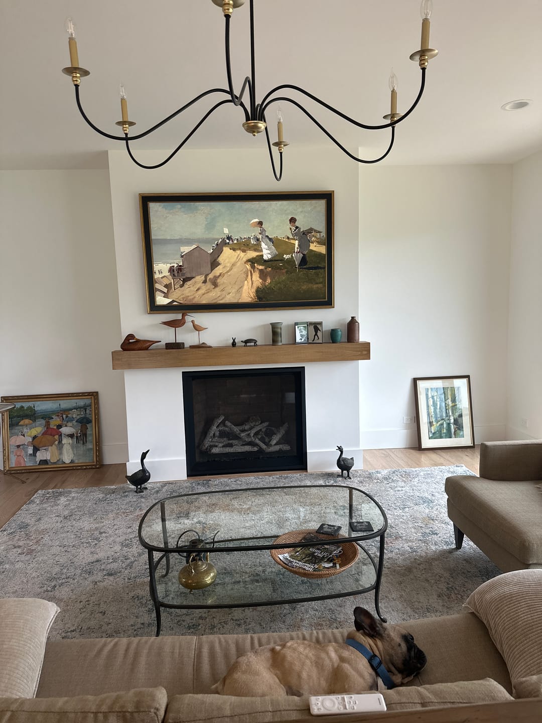 Customer photo review of Rustic Mantels