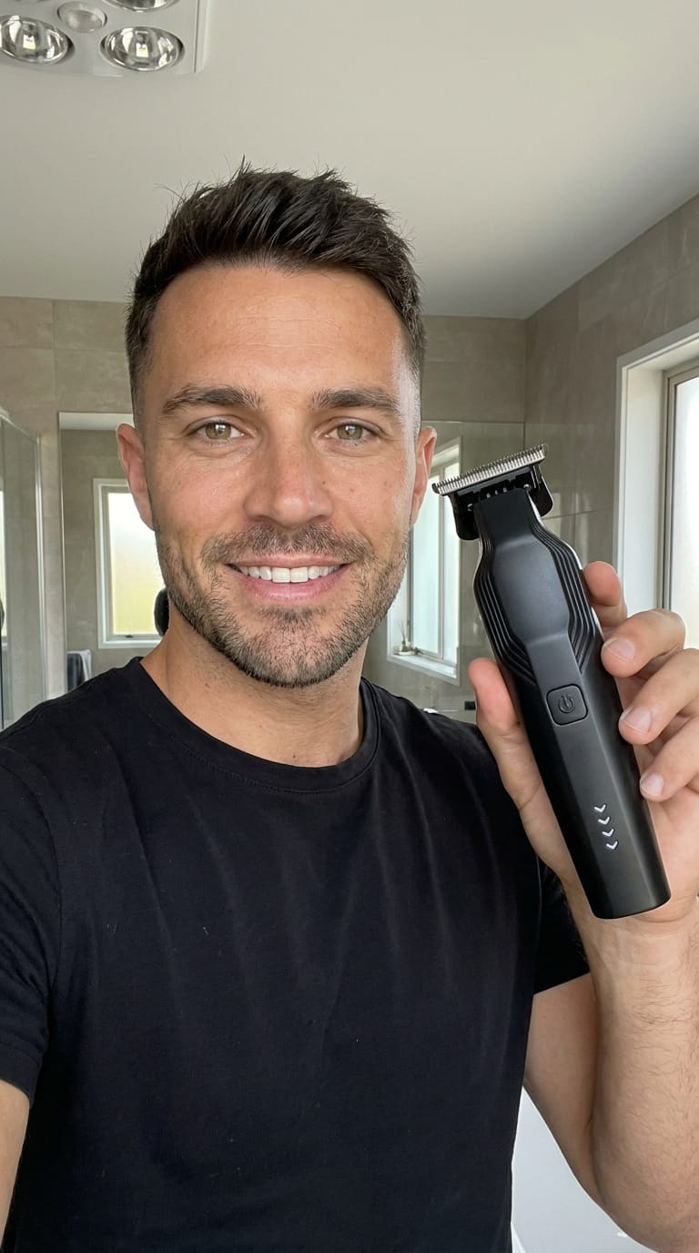 Customer photo review of Mini foil shaver