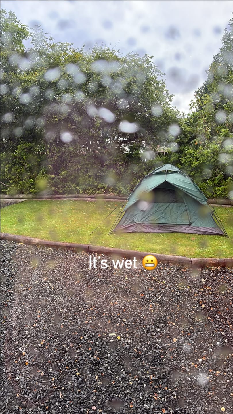 Customer photo review of 3 Secs Tent