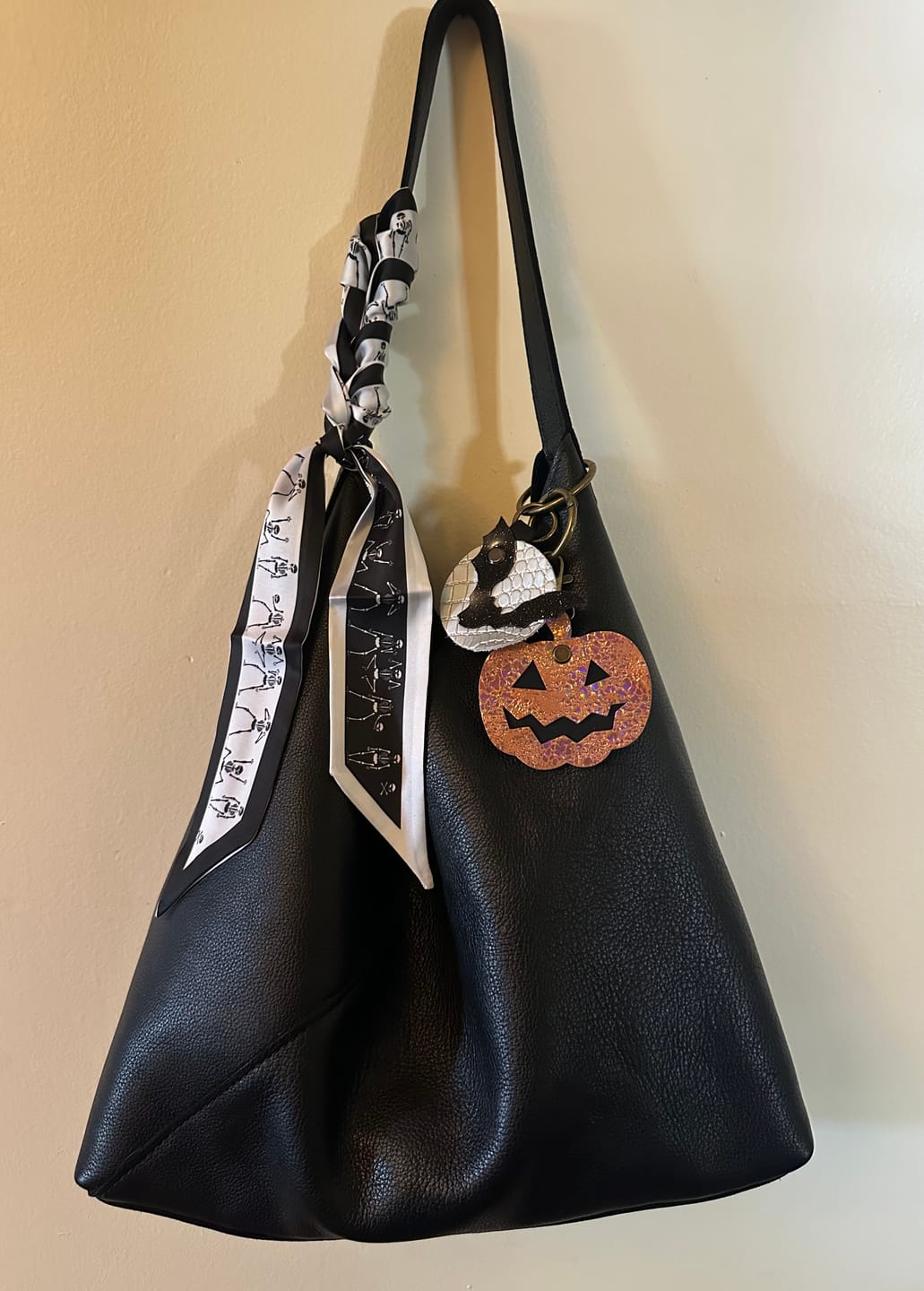 Customer photo review of Last Dance Skinny Scarf
