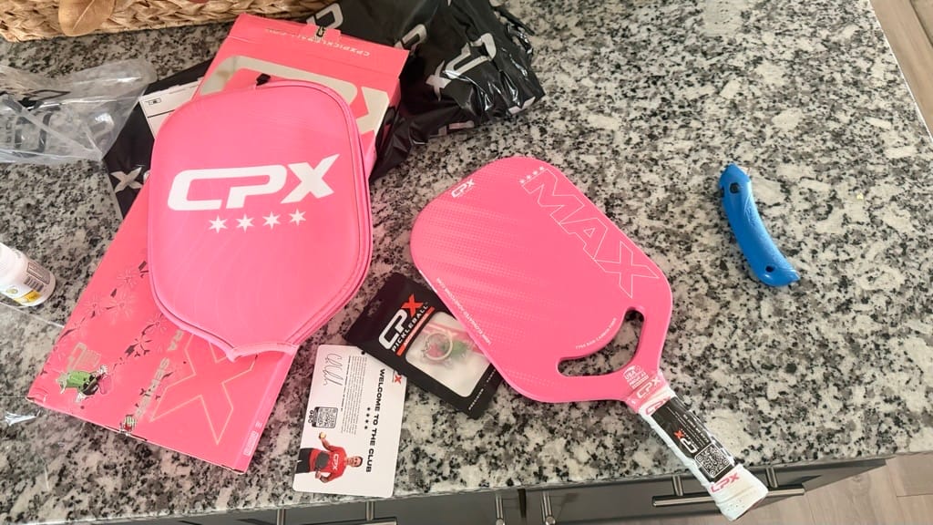 Customer photo review of CPX Mystery Pickleball Paddle
