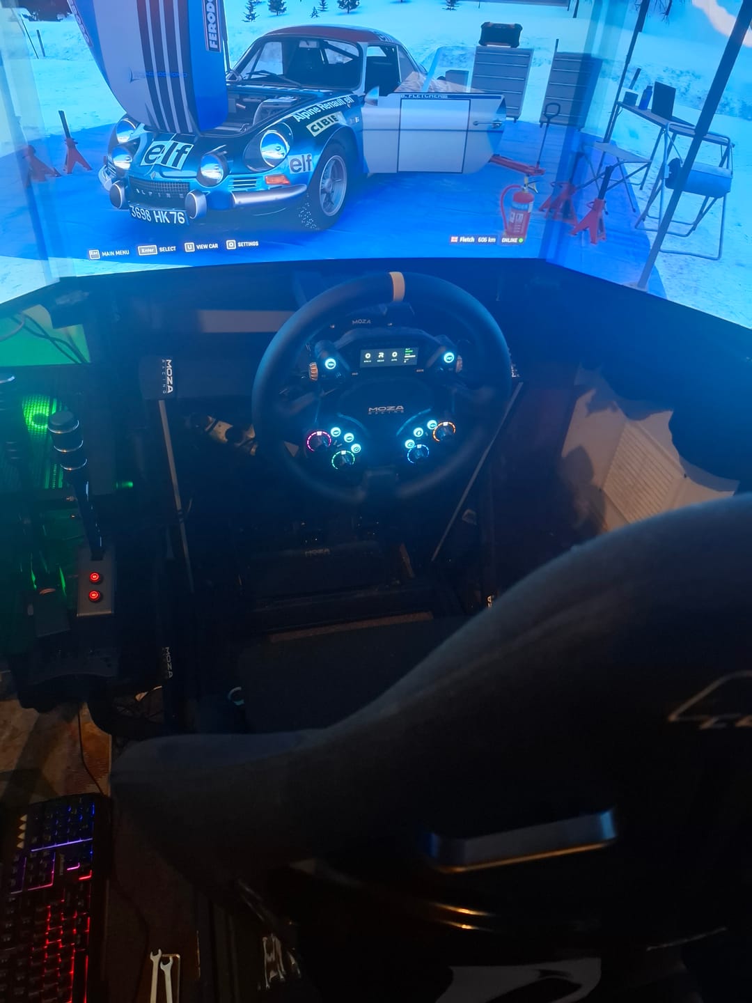 Customer photo review of MOZA RACING CS Pro Steering Wheel