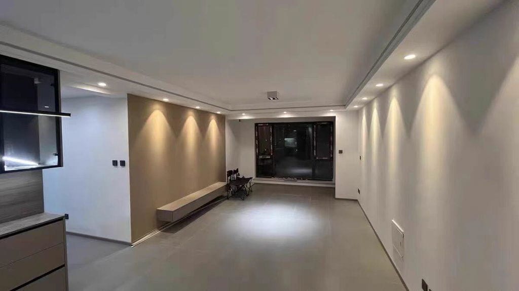 Customer photo review of Orange-Ring Aluminium Ceiling Light, Integrated LED, 10 cm