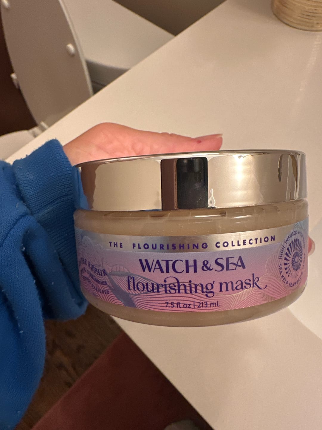Customer photo review of SEA THE REPAIR Deep & Continuous Flourishing Mask – Color Variant (Tan)