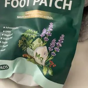 Customer photo review of Sollievo Stress Patch Detossificante Piedi Naturale Lavanda