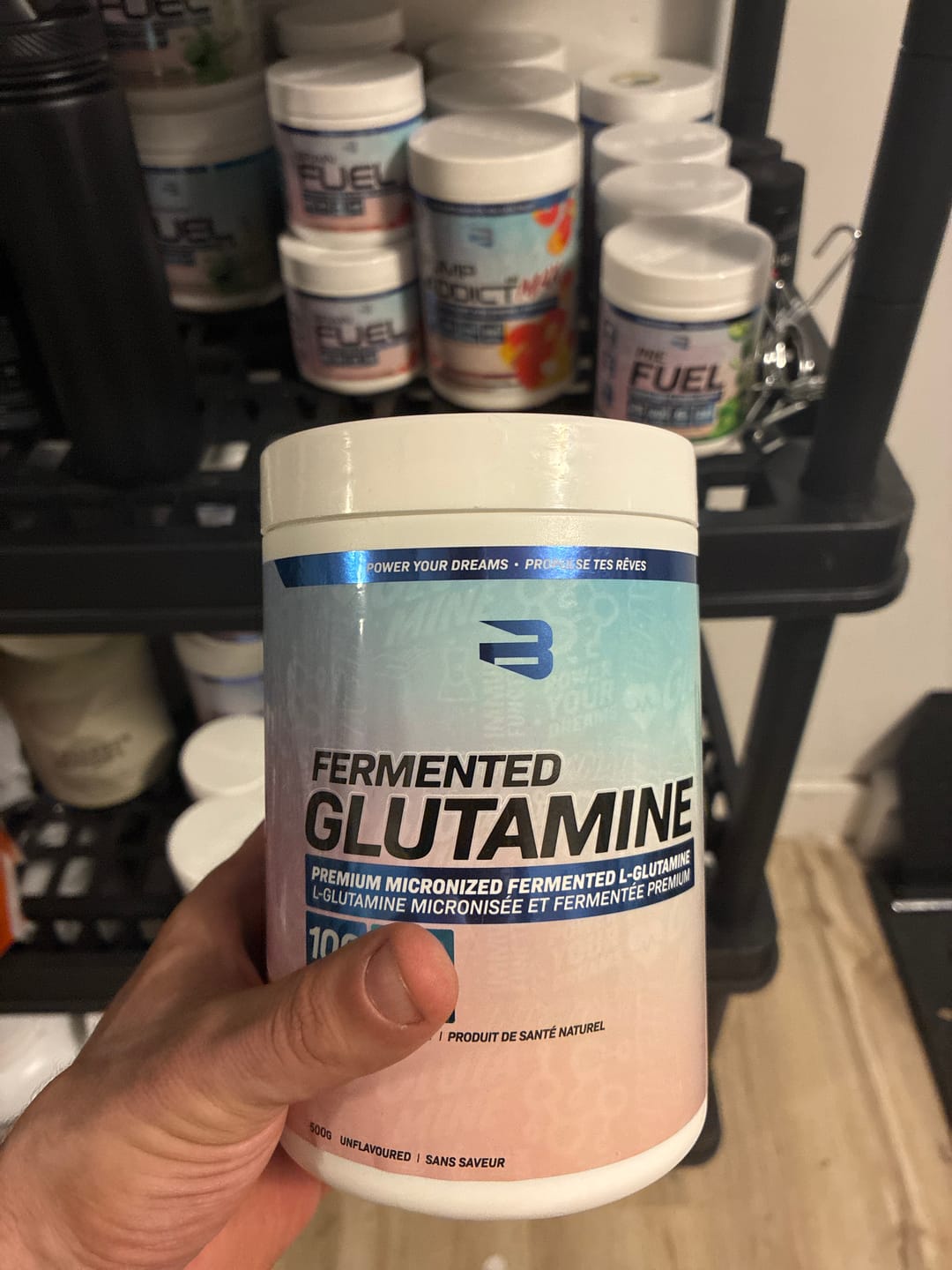 Customer photo review of Glutamine