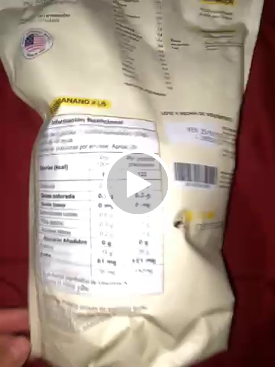 Customer video review of Proteína Aislada ISO - Banano