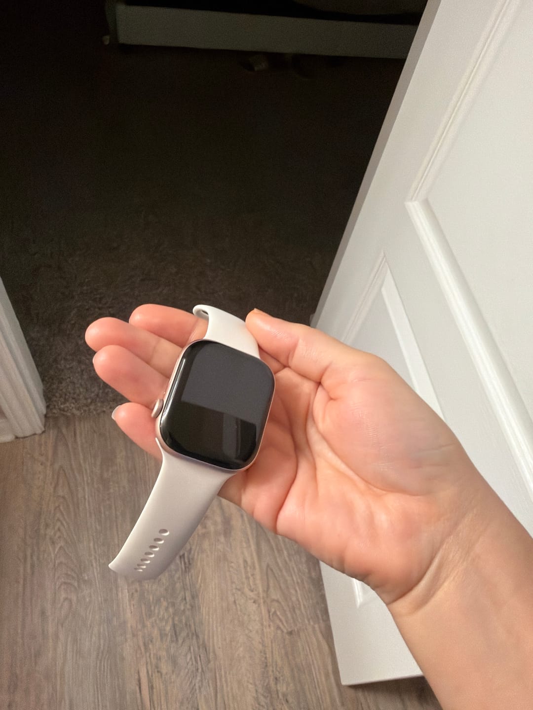 Customer photo review of Apple Watch Series 11/10 (46mm) Screen Protector - 3D Thermoformed Tempered Glass with Applicator | ZeroDamage