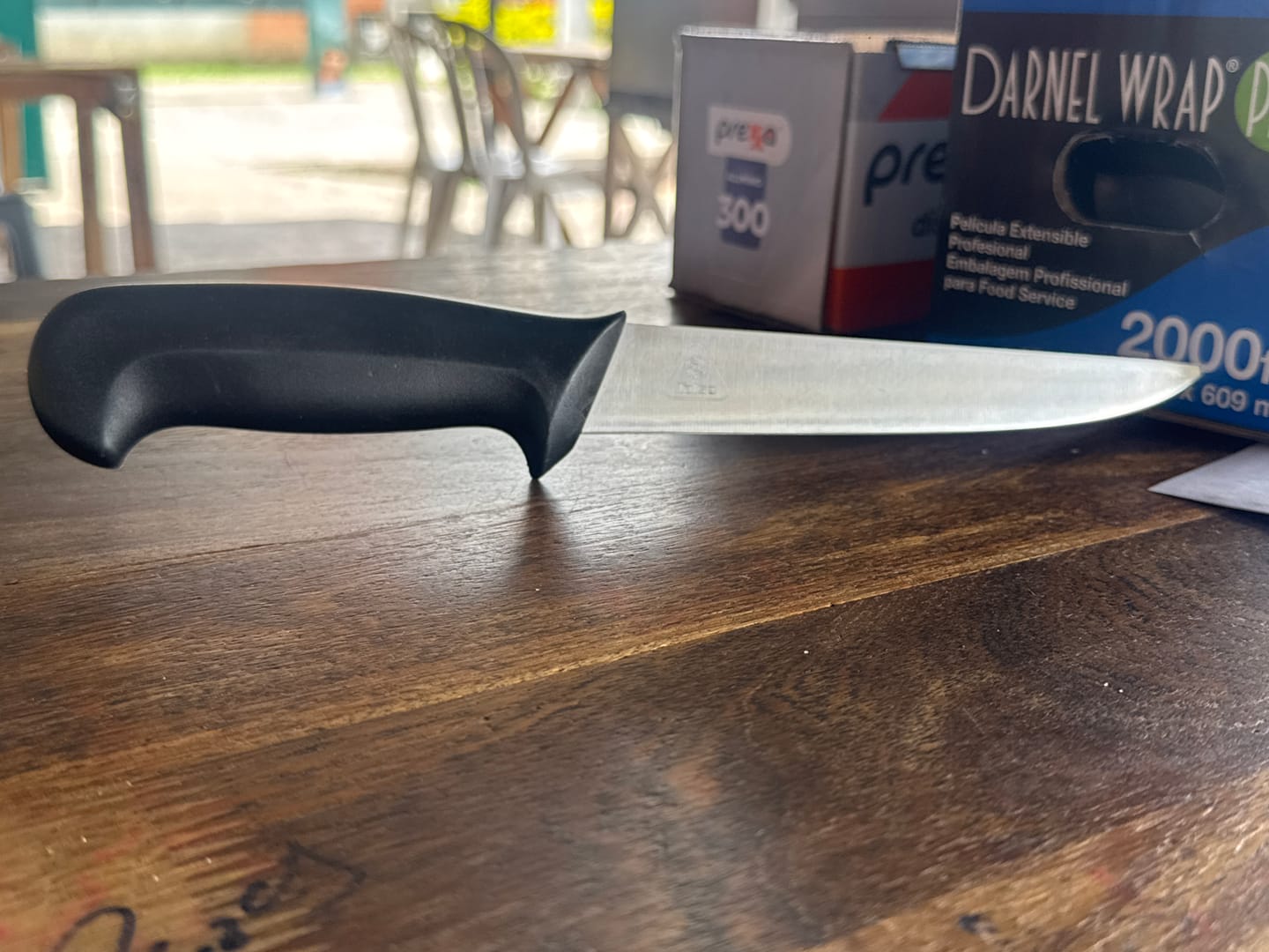 Customer photo review of Cuchillo Rebanador 7" Negro