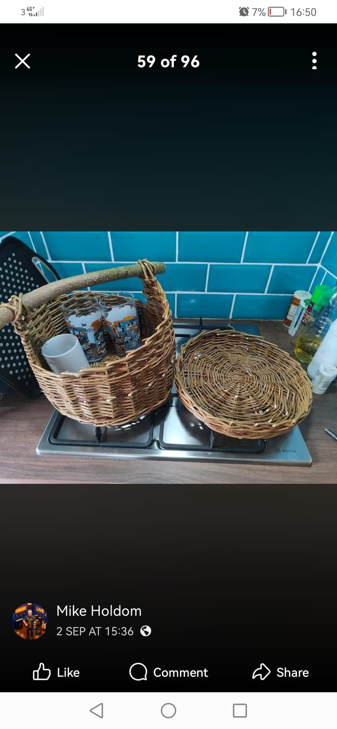 Customer photo review of Beautiful, Simple Baskets - Course and Kit