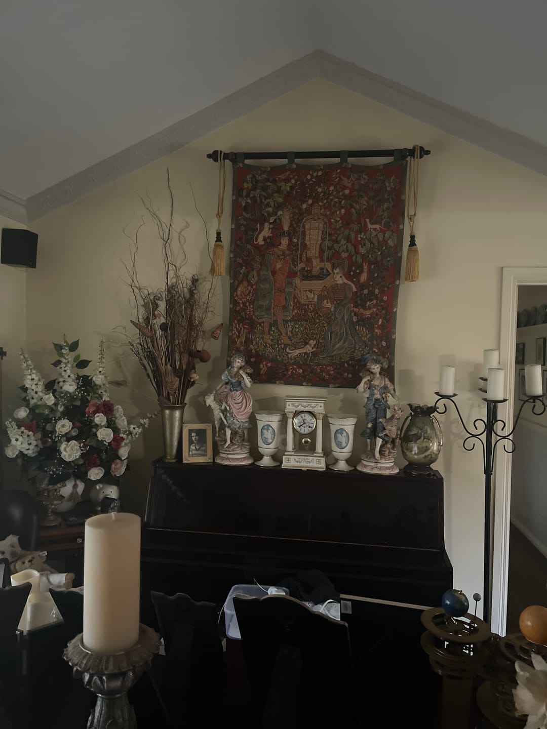 Customer photo review of Decorative Tapestry Tassels (Sold as a Pair)
