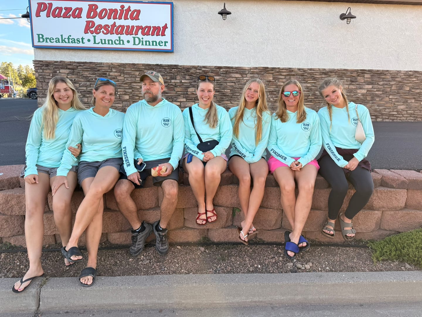 Customer photo review of Custom Hooded UPF Shirt
